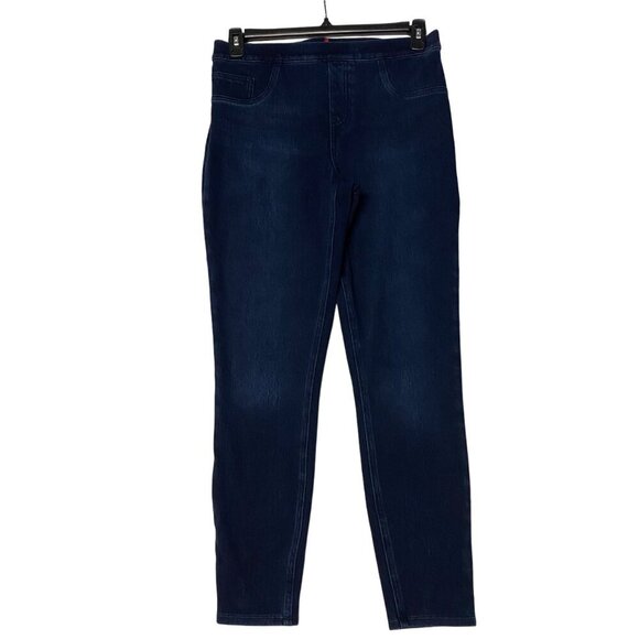 SPANX Jean-ish Ankle Leggings SIZE LG - Picture 1 of 7